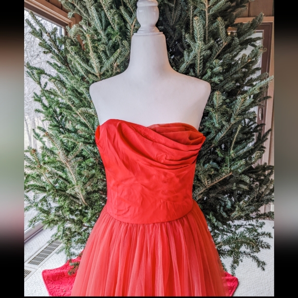 TRUE VINTAGE 1950s women's party dress size XS/S - Picture 2 of 3